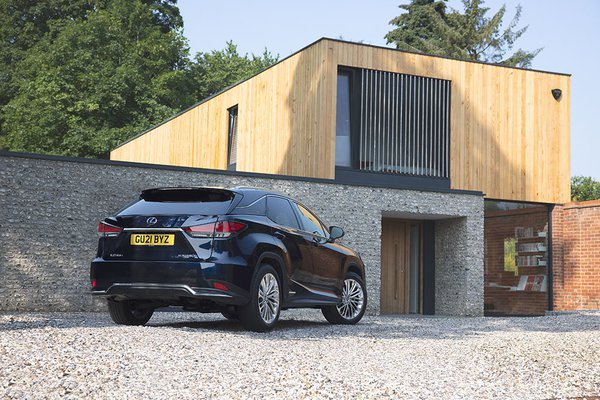 The Lexus RX450h - Rear