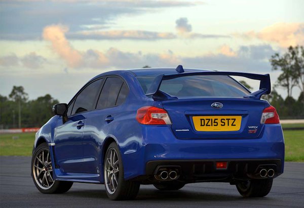 Subaru WRX STi - Rear
