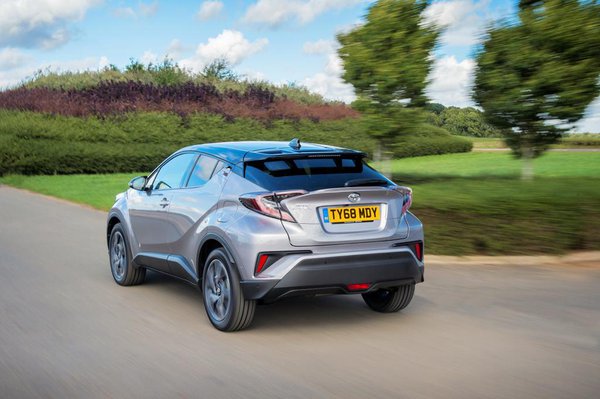 Toyota C-HR Interior Rear