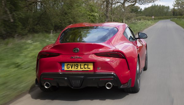 Toyota Supra Back