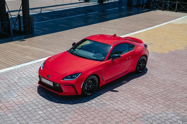 Toyota GR86 - Ariel view