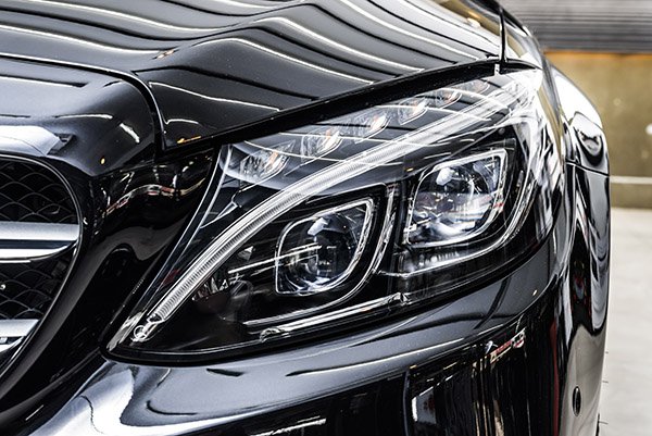 Mercedes Headlight