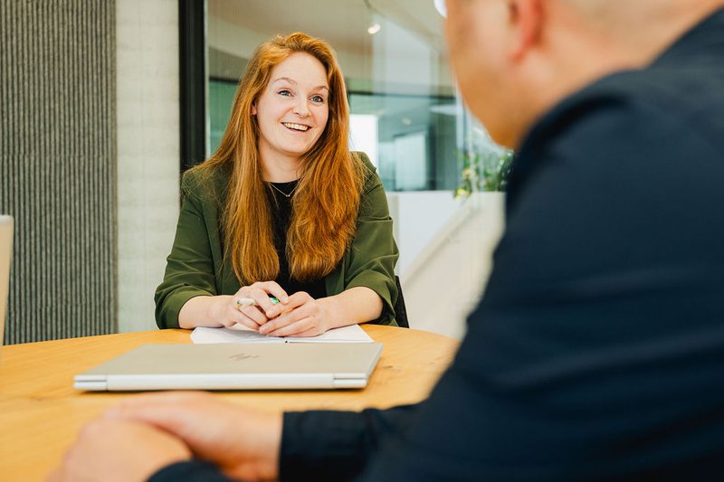 Collega's in gesprek