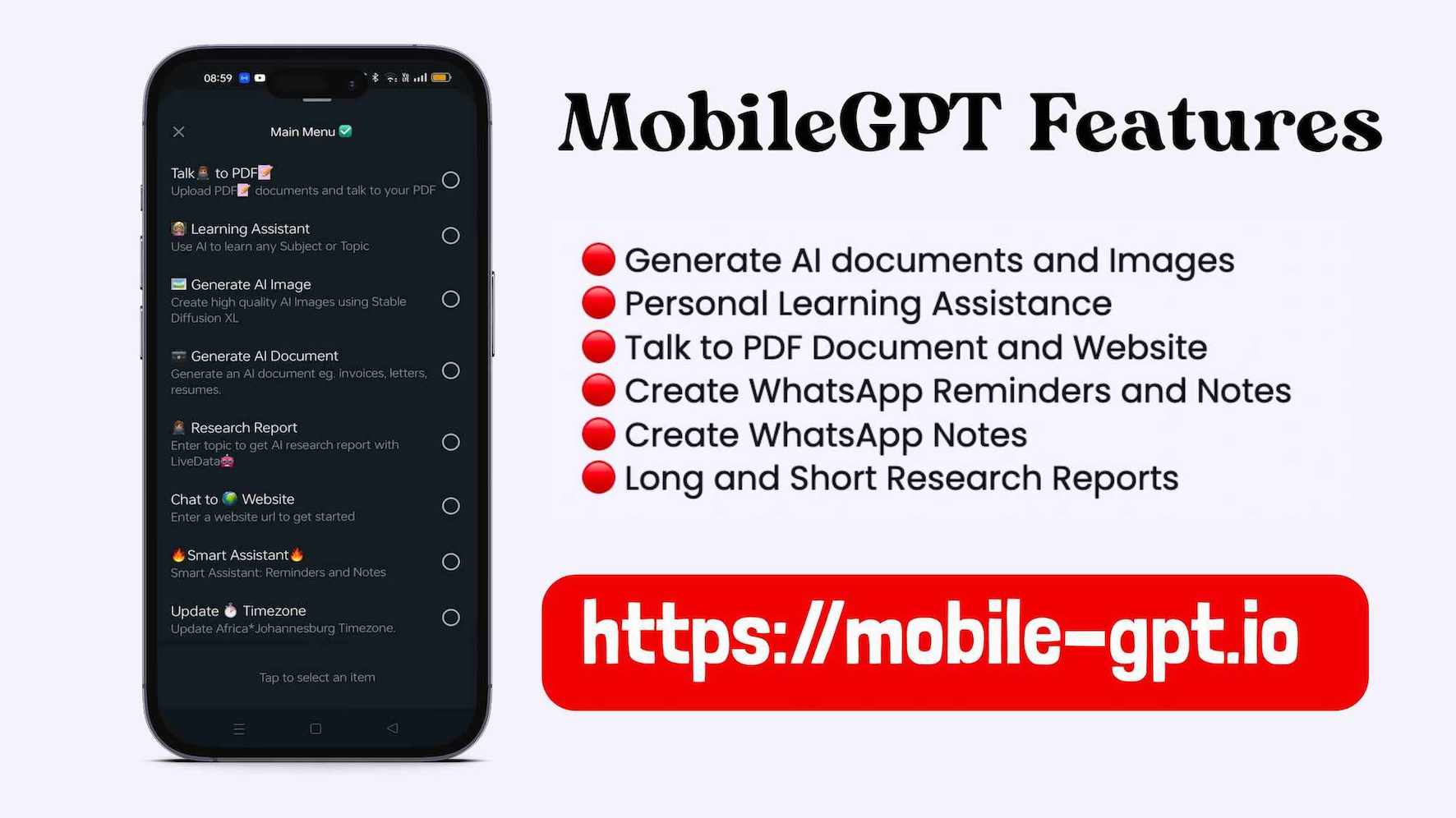MobileGPT Features