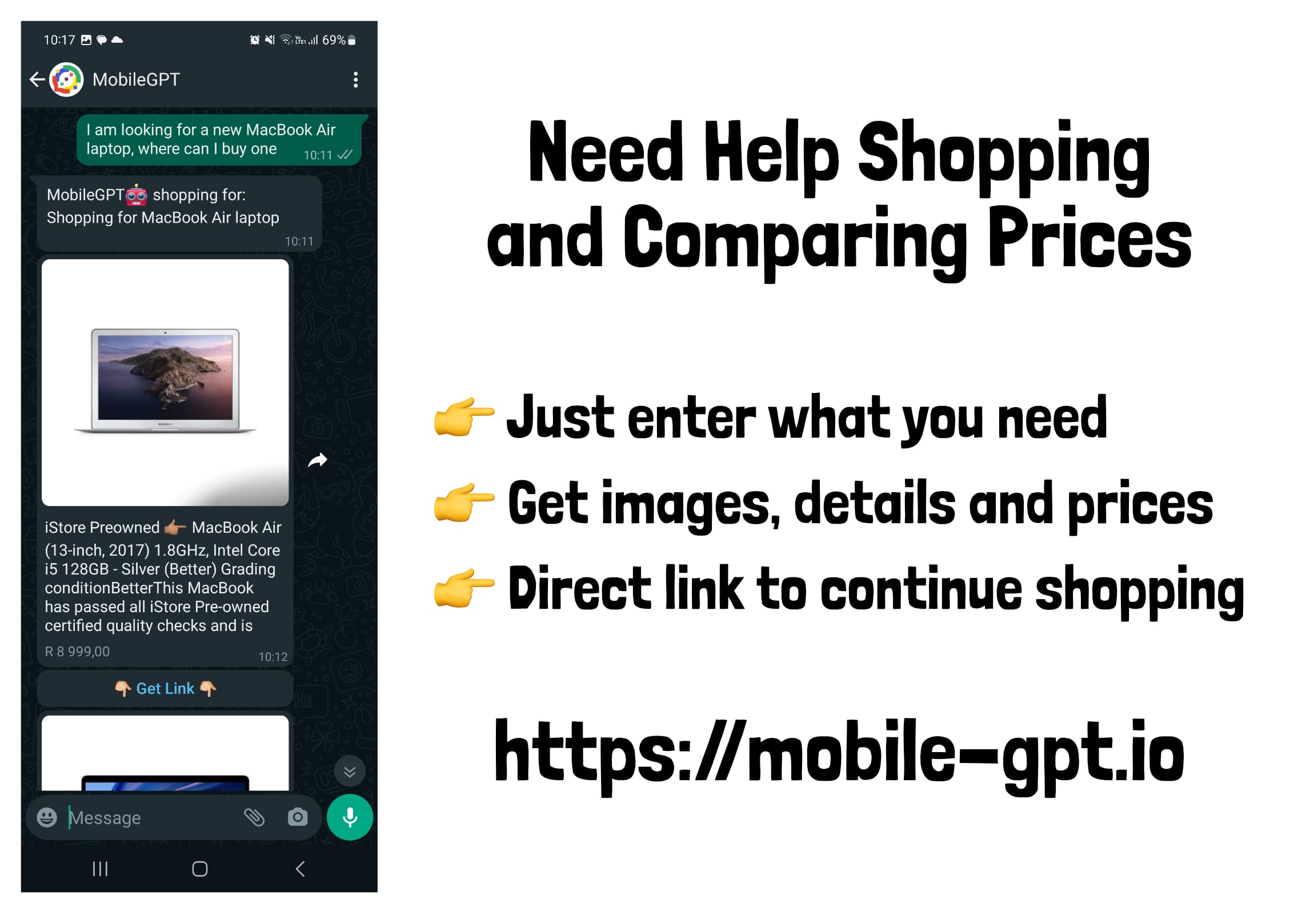 WhatsApp Shopping Assistant