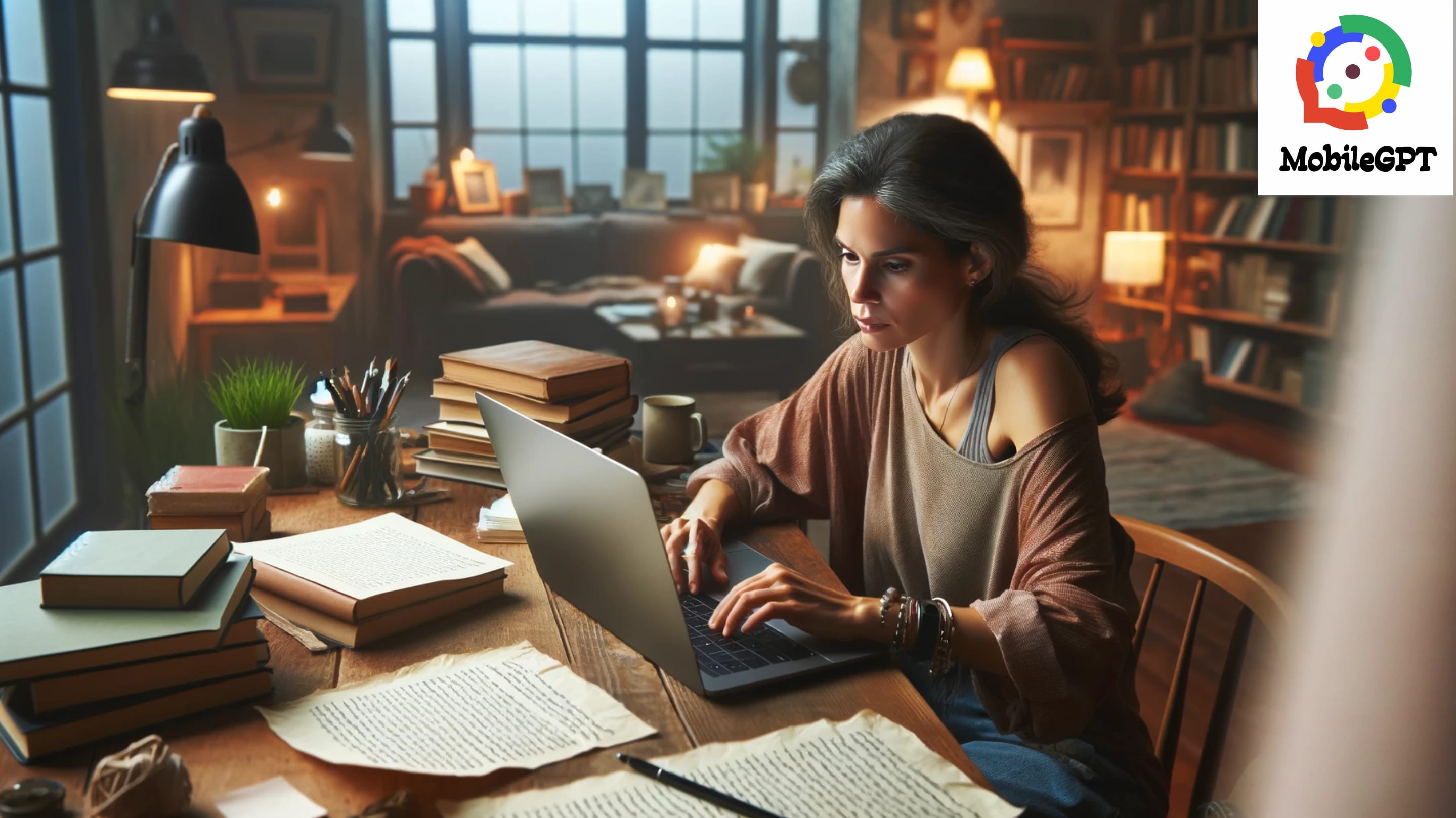 Creative Writing with an AI Twist: Authors' Experiences with MobileGPT
