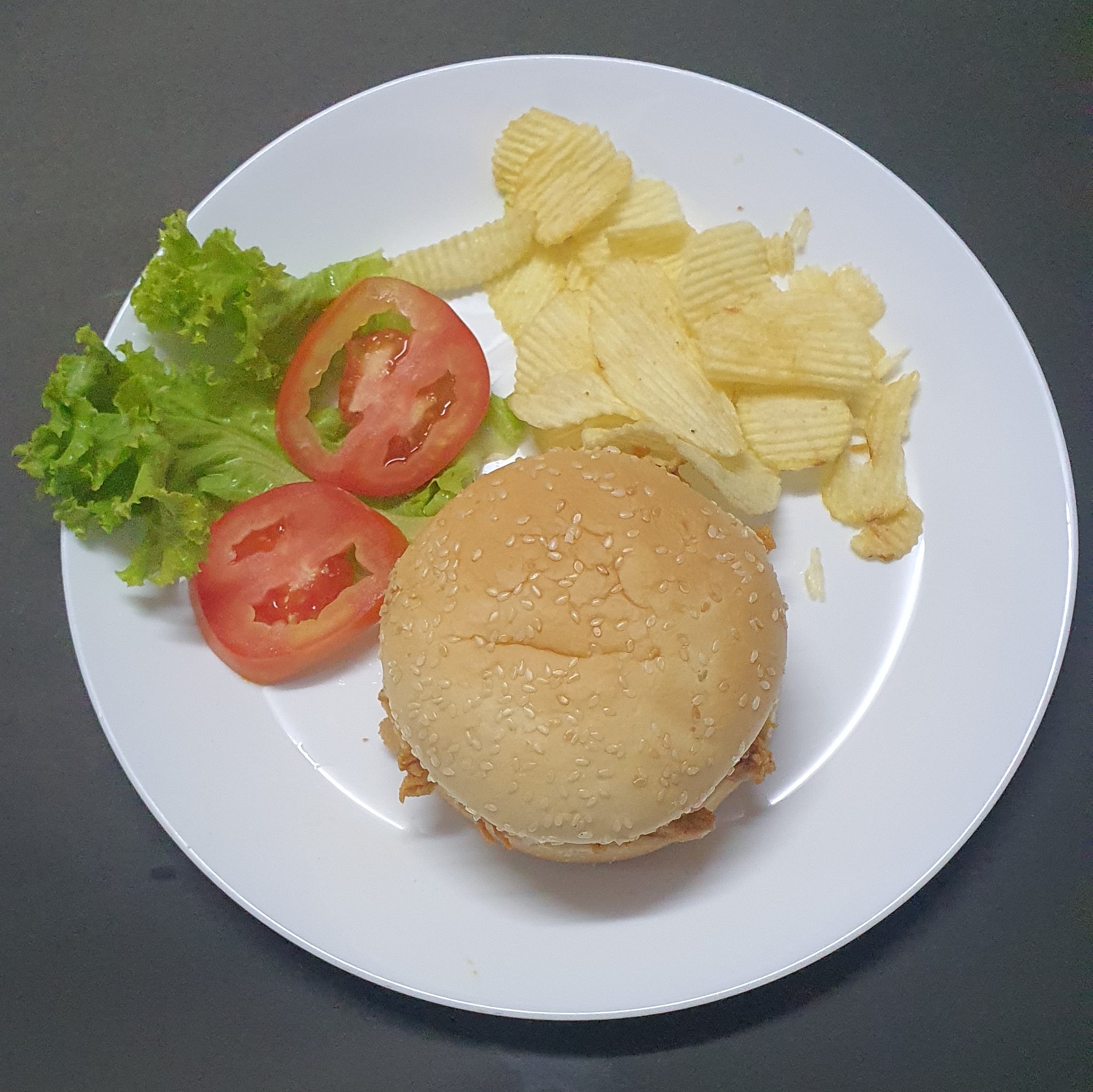 Bbq Hash Burger (Chicken)