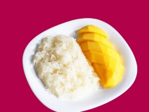 Cake40 Mango sticky rice