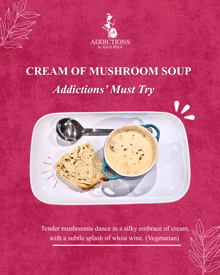 Cream of mushroom soup