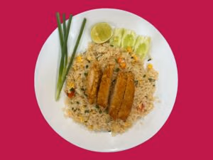 F05 Fried Rice with Fried Chicken
