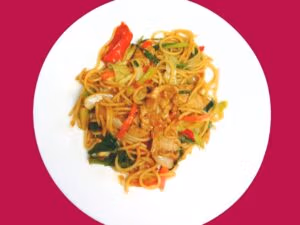 F18 Drunken stir fried spaghetti
