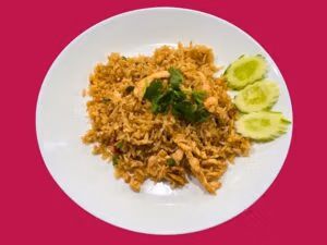 F22 Super spicy fried rice with bird chili