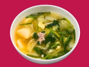 F28 Soft tofu soup napa cabbage