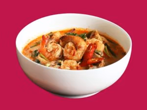 F95 Creamy tom yum soup sour spicy