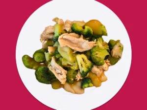 F99 Stir fried broccoli in oyster sauce