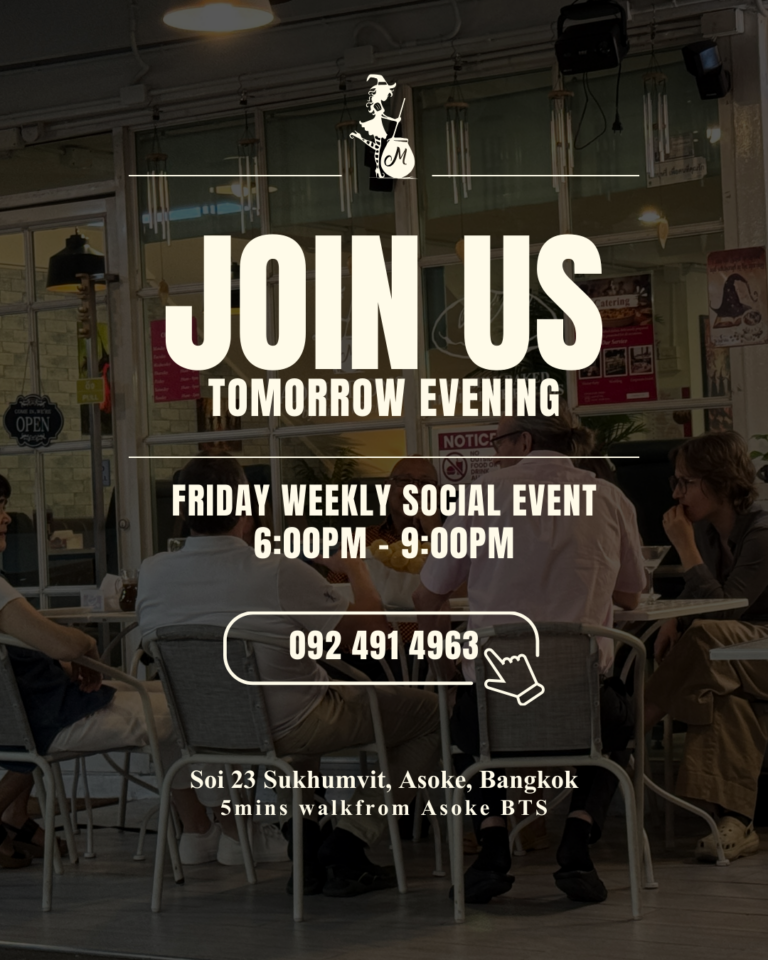 Join Us Tomorrow Friday Event