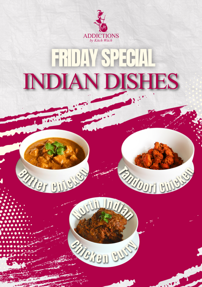 Friday Special Indian Dishes (A5)