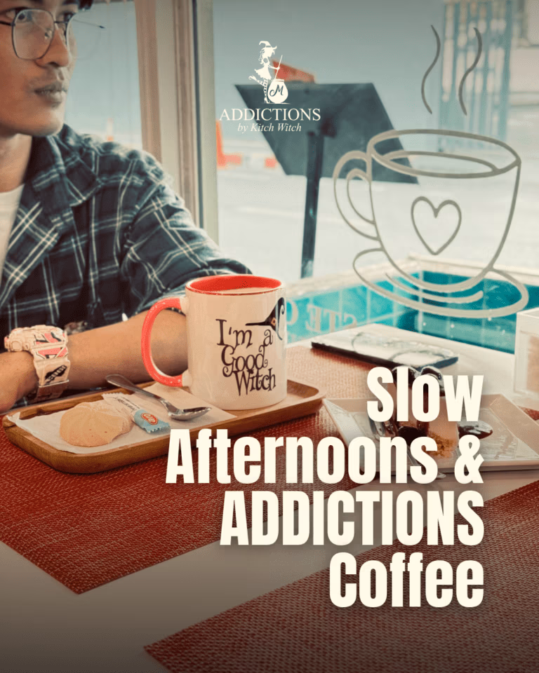 Slow afternoons, good coffee