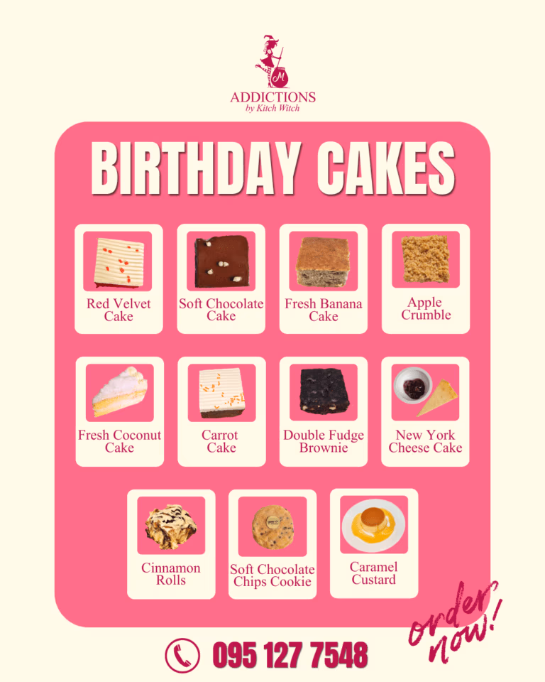 ADDICTIONS cakes order