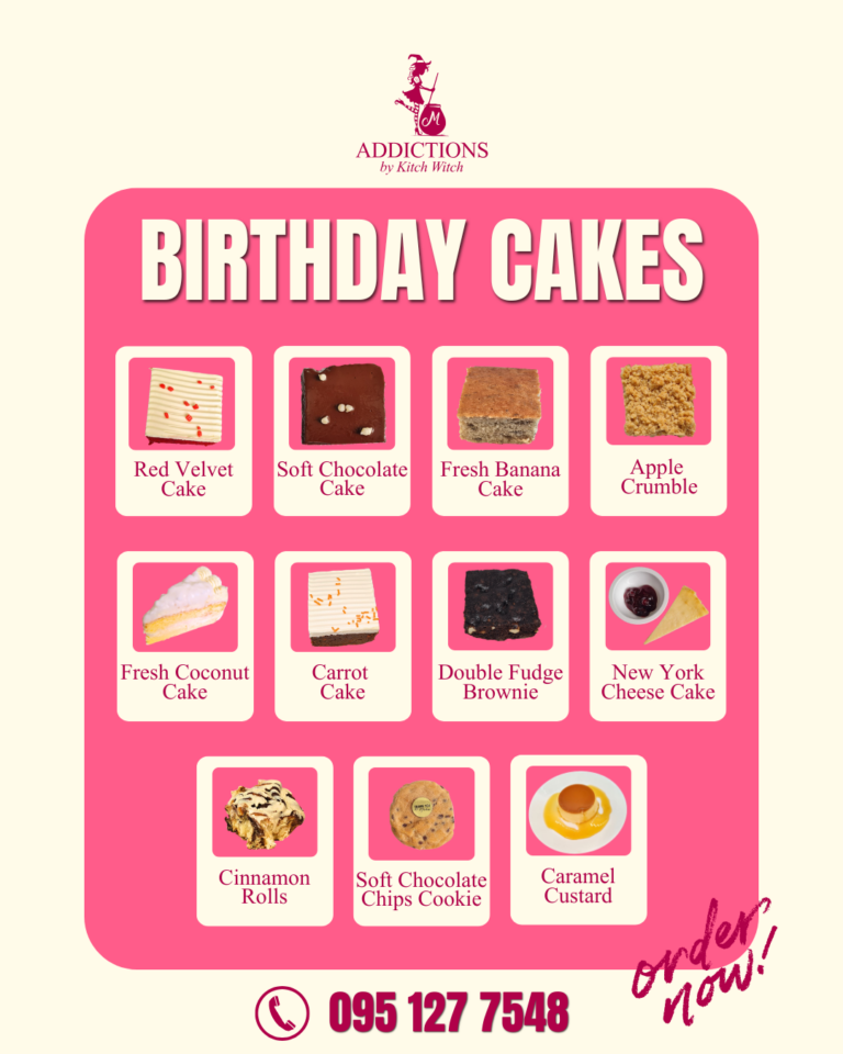 ADDICTIONS cakes order
