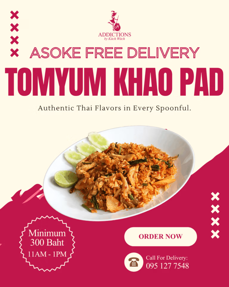 White and Orange Minimalist Pad Thai Promotion Instagram Post (2)