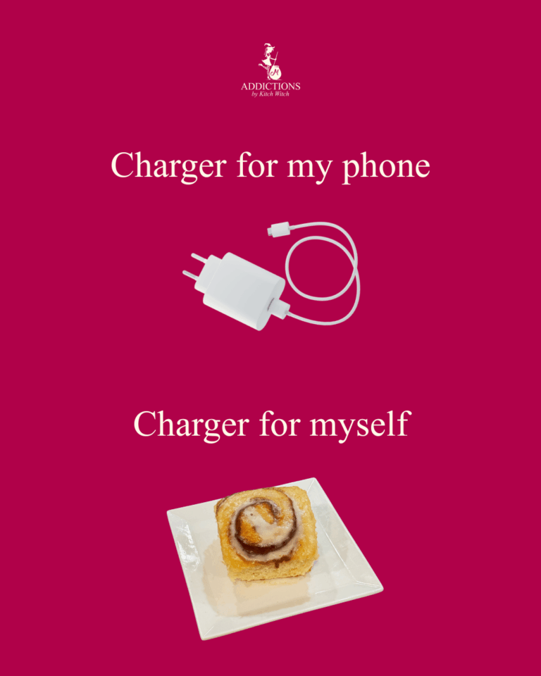 Charger for my phone and myself