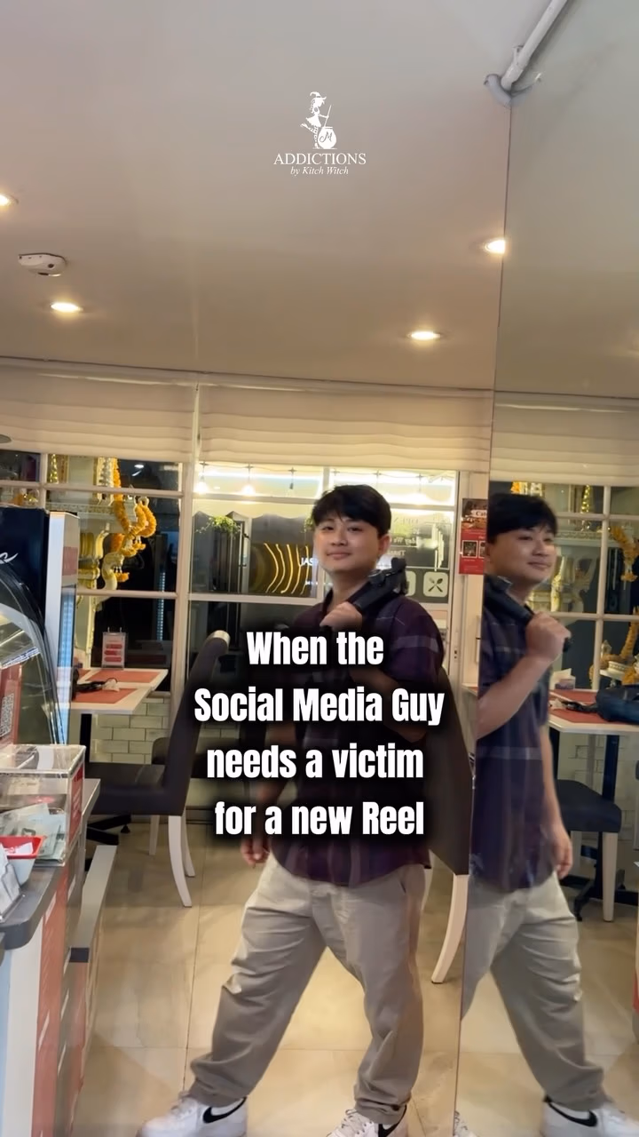 When the social media guy shows up with a new idea