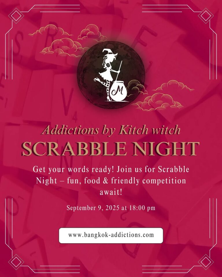 Scrabble night Bangkok