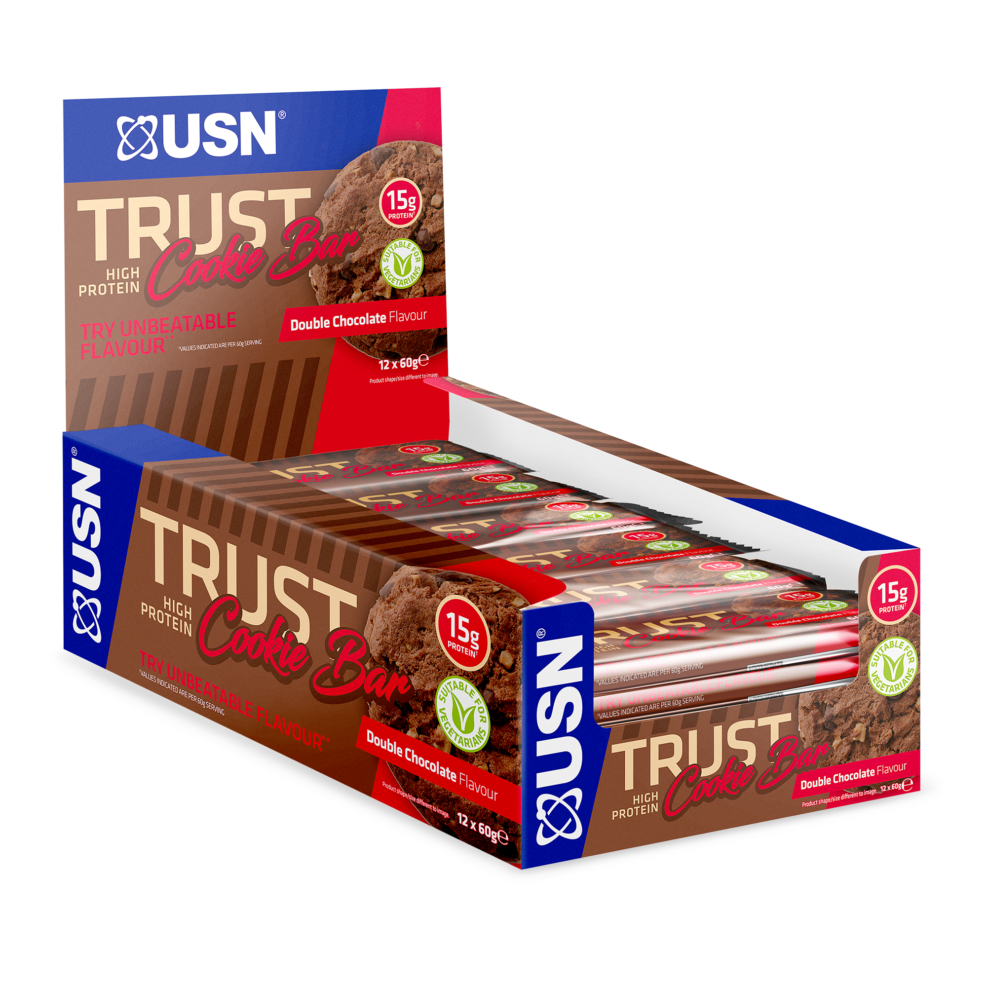 USN Trust Cookie Bars - Bars - Barritas proteicas - Imagen 8 de 11