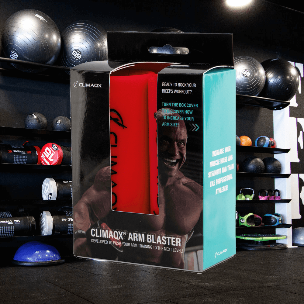 Climaqx Arm Blaster (Red) Onesize Fitness Accessories Training