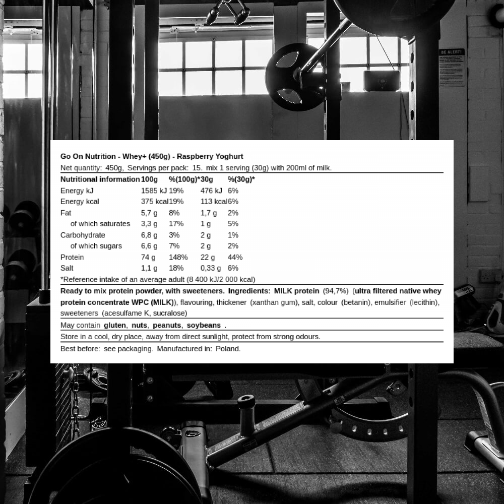 Go On Nutrition Whey+ - Proteins - Whey Protein Concentrate - Picture 5 of 9