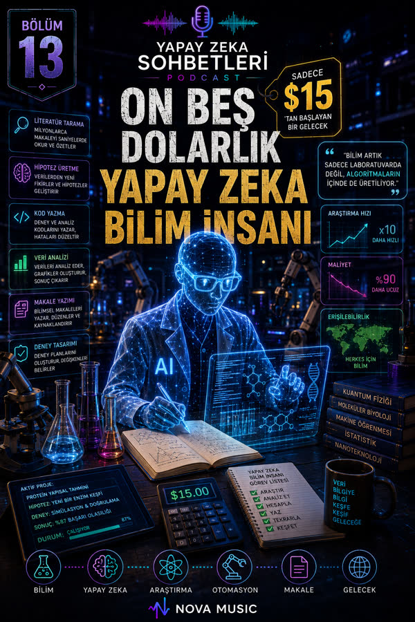 On Beş Dolarlık Yapay Zekâ Bilim İnsanı
