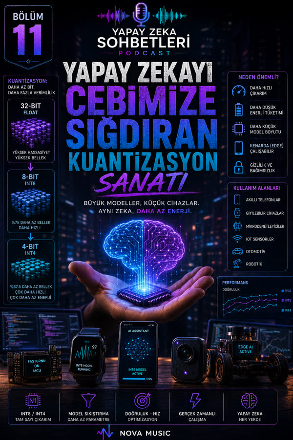 Yapay Zekâyı Cebimize Sığdıran Kuantizasyon Sanatı