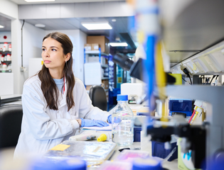 Researcher in the OCARC lab