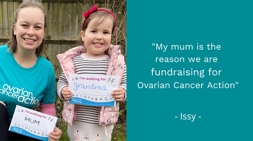 Issy's story | Ovarian Cancer Action
