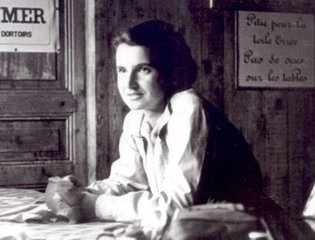 Scientist and expert crystallographer Rosalind Franklin