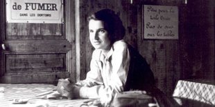 Scientist and expert crystallographer Rosalind Franklin