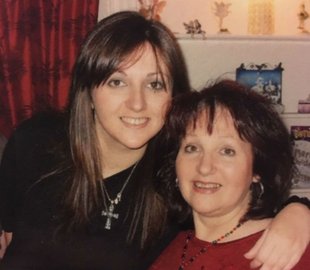 Victoria's mum Janet was diagnosed with ovarian cancer aged 64