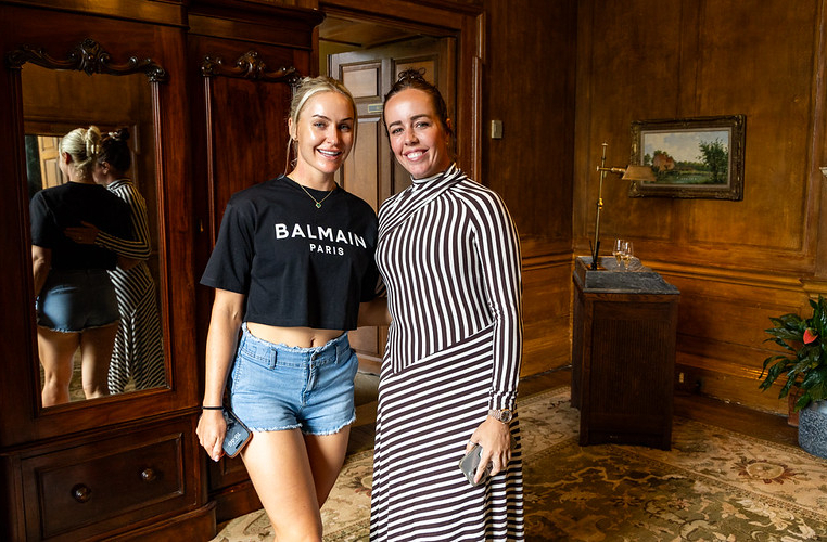 Charley Hull and Georgia Hall