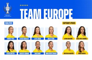 European Solheim Cup Team