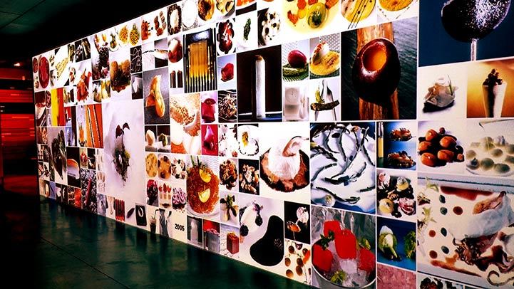 Fotografías de platos de Ferran Adrià en El Bulli
