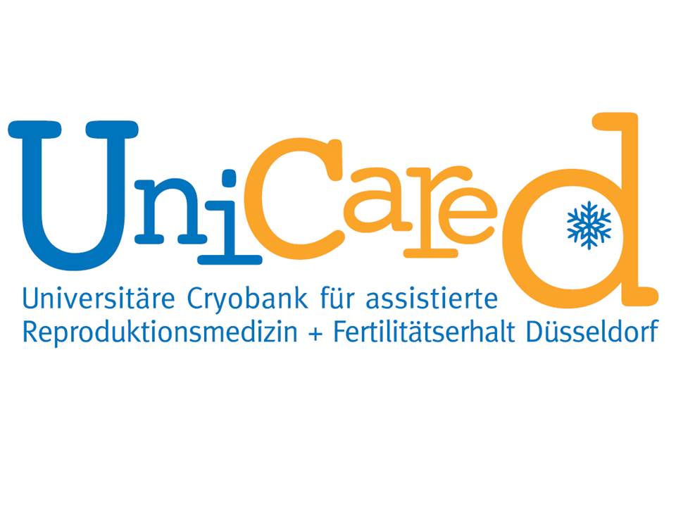 University Cryobank for Assisted Reproductive Medicine and Fertility Protection Duesseldorf, UniCareD at UniKiD logo