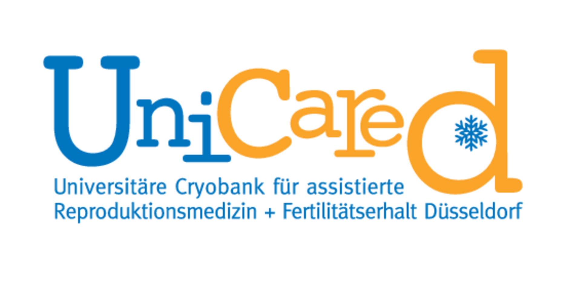 University Cryobank for Assisted Reproductive Medicine and Fertility Protection Duesseldorf, UniCareD at UniKiD logo