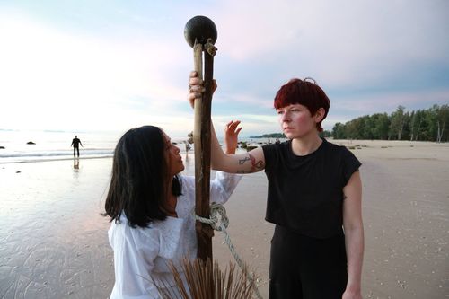 PAB OS LANTA - Thailand at 1st Lanta Live Performance Art Festival 4 Pavana Reid Anette Fridrich Johannessen