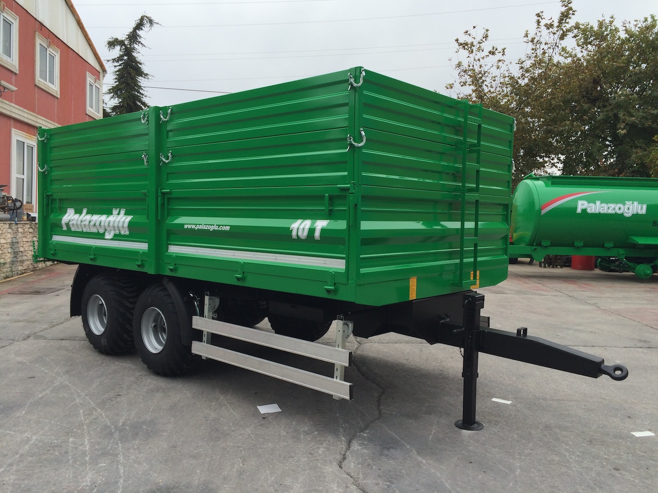 10 Ton Tir Tipi Arkaya Damper Palazoglu Romork Tarim Aletleri