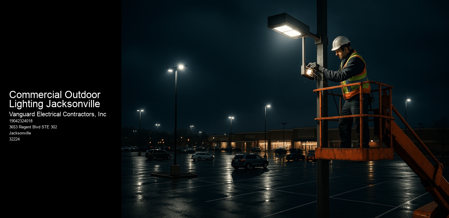 Commercial Outdoor Lighting Jacksonville