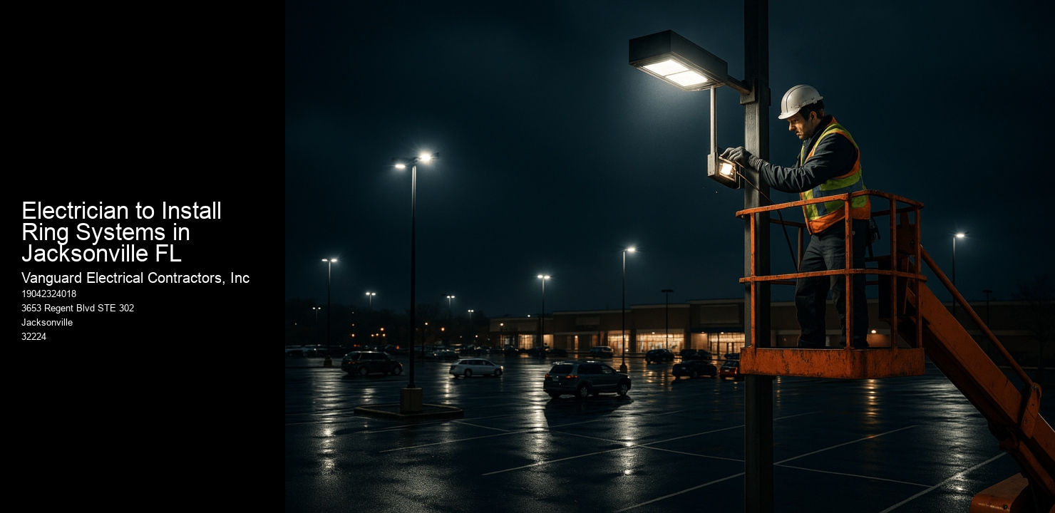 Electrician to Install Ring Systems in Jacksonville FL
