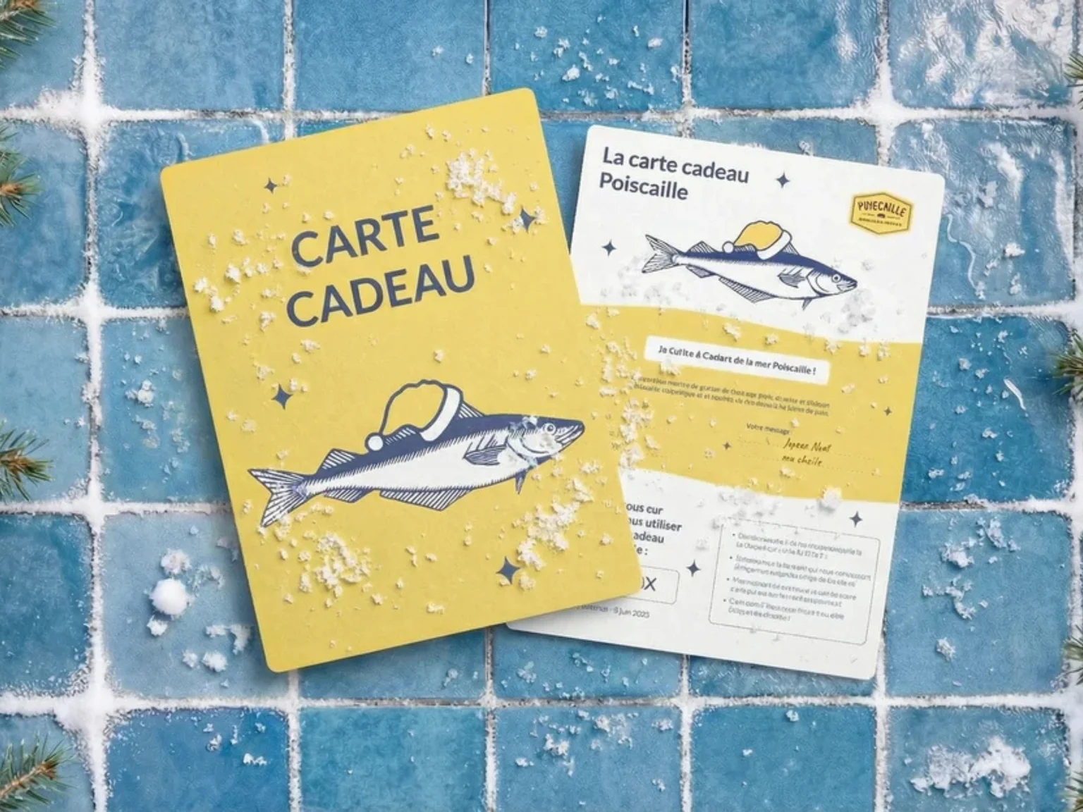 La carte cadeau Poiscaille, plus forte que le parrainage