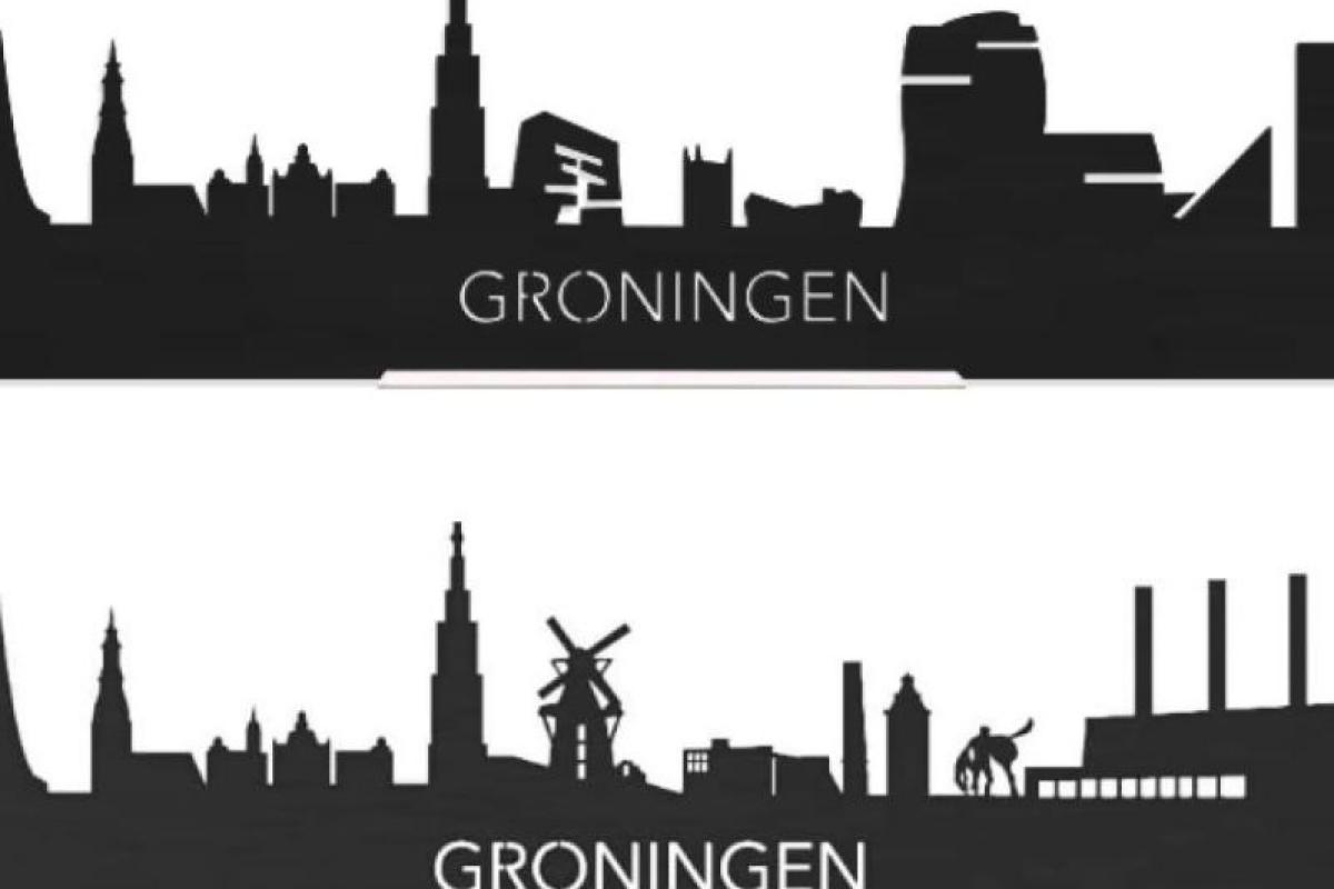 Skyline Groningen Zwart 40cm