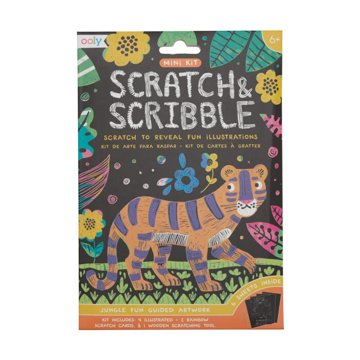 Ooly - Mini Scratch & Scribble - Jungle Fun | 0810078038382